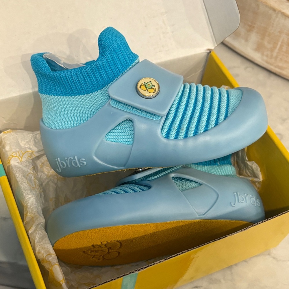 Blue Baby Walker Shoes